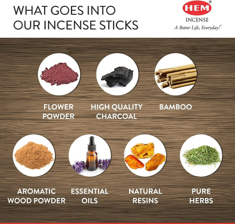 Set 20 betisoare parfumate aromaterapie violeta, fumigatie, parfumare incapere, schimbarea mirosului in incaperi [3]