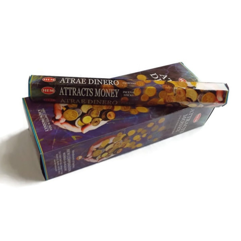 Set 20 betisoare parfumate atrage bani, aroma dulce energizanta, aromaterapie, fumigatie, parfumare incapere, purificare aer [1]