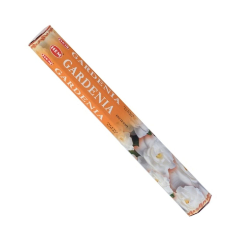 Set 20 betisoare parfumate gardenia, aroma florala intensa, aromaterapie, fumigatie, parfumare incapere, purificare aer