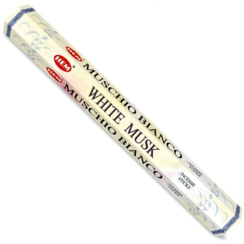 Set 20 betisoare parfumate mosc alb, aroma fina eleganta, aromaterapie, fumigatie, parfumare incapere, schimbarea mirosului in incaperi