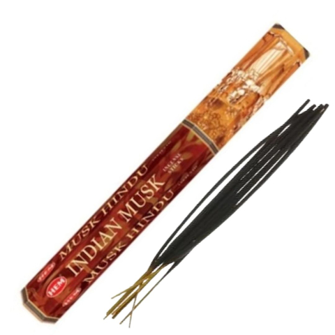 Set 20 betisoare parfumate Mosc Indian, aroma orientala pentru aromaterapie, fumigatie si ambient relaxant [1]