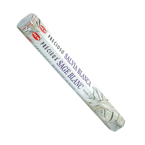 Set 20 betisoare parfumate salvie alba, aroma naturala purificatoare, aromaterapie, fumigatie, parfumare incapere, purificare aer