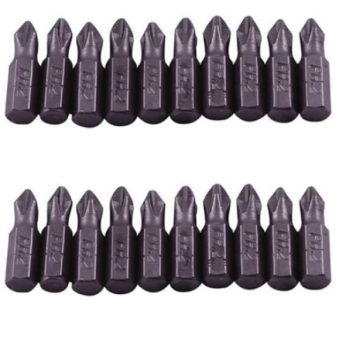 Surubelnite si biti - Set 20 capete bituri PH2 pentru surubelnite, lungime 25 mm