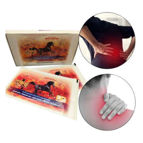 Set 20 plasturi termici cu efect de incalzire, confort si relaxare, utilizare externa, zona musculara si spate, 12x18 cm [5]