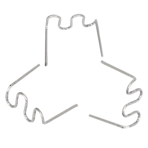 Set 200 capse sudura plastic model S, reparatii bara auto si fisuri, otel tungsten, pentru pistol lipit [2]