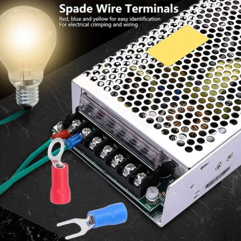 Set 280 terminale electrice izolate, diverse dimensiuni - Multicolor [2]