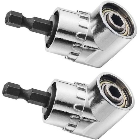 Diverse Unelte - Set 2x Adaptor unghiular mandrina pentru bormasina,cap inclinat cu unghi 105 grade