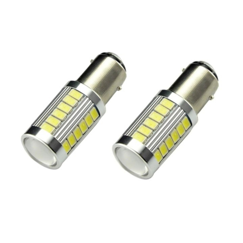 Lumini auto - Set 2x Bec LED universal, auto BA15D, pentru bord, interior, numar, diverse