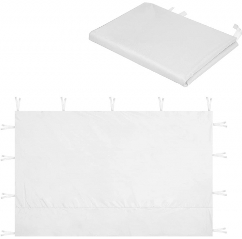 Set 2x Perete universal de pavilion din polietilena, 295x195 cm - Alb [3]