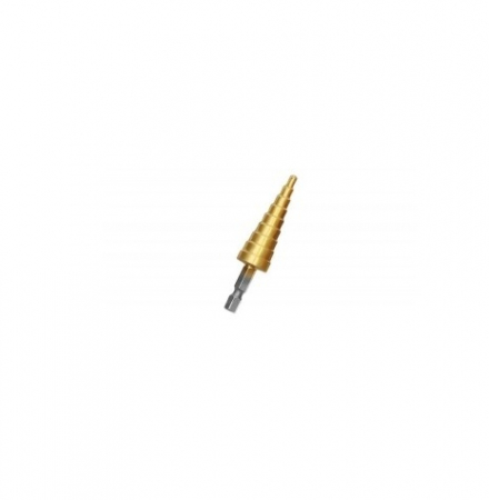 Set 3 burghie conice in trepte din otel, 4-32 mm cu husa de depozitare inclusa [3]