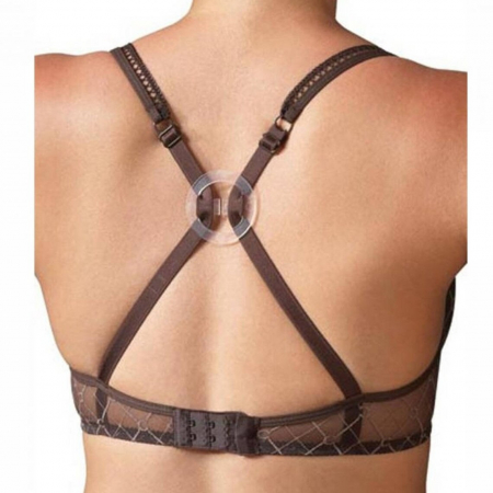 Set 3 clipsuri plastic de prindere sutien (alb,negru,bej) [2]