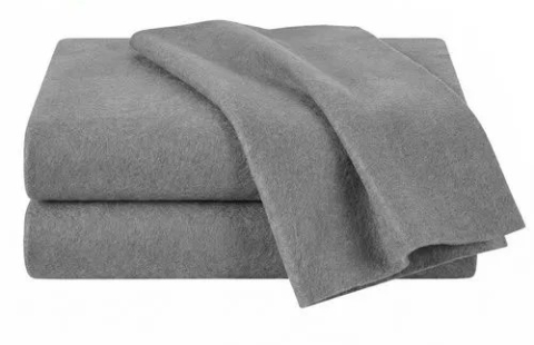 Set 3 lavete gri 40 x 50 cm din microfibra, absorbante, lavabile si reutilizabile [4]