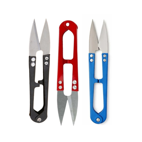 Set 3 taietoare compacte pentru croitorie 10 cm, foarfeci pentru ata, broderie, quilting, tricotat si proiecte handmade [1]