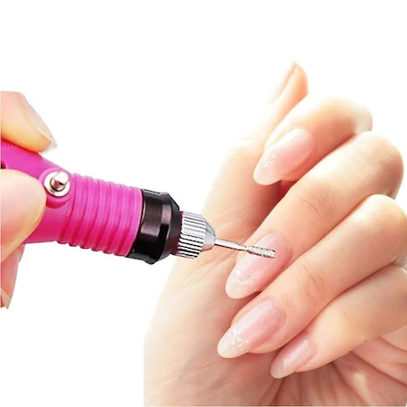 Set 30 de capete pentru freza electrica, bit-uri diamantate, pentru manichiura si pedichiura [6]