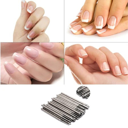 Set 30 de capete pentru freza electrica, bit-uri diamantate, pentru manichiura si pedichiura [4]