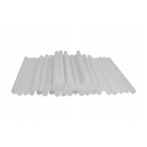 Diverse Unelte - Set 36 batoane, rezerve pentru pistol de lipit, reparatii, proiecte DIY, 300 x 11 mm, 1 kg, alb