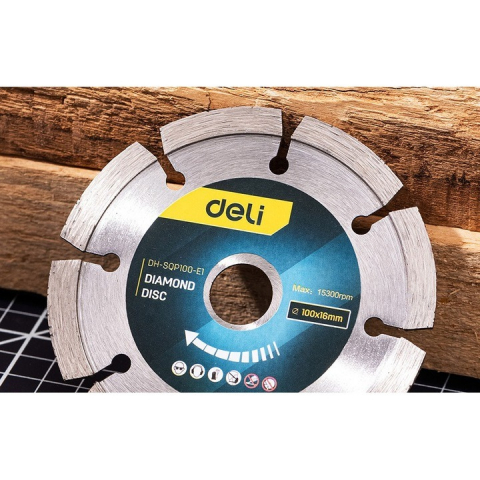Set 3x Disc diamantat, 100 x 16 mm pentru lemn, metal [2]