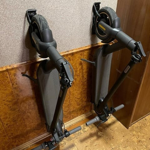 Set 3x suport universal din otel pentru biciclete, rezistent, anti zgarieturi - Negru [2]