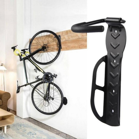 Set 3x suport universal din otel pentru biciclete, rezistent, anti zgarieturi - Negru [5]