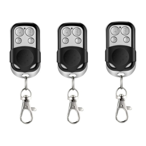 ELECTRONICE - Set 3x Telecomanda universala cu functie de invatare, usi de garaj, porti, aparatura electrocasnica, diverse