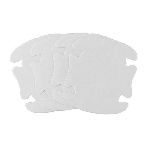 ARTICOLE AUTO - Set 4 autocolante de protectie pentru manerele usilor auto, 85 mm x 95 mm - Transparent