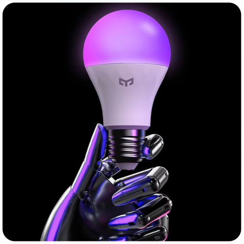 Set 4 becuri LED inteligente RGB E27 A60, WiFi, 9W, 806 lm, lumina reglabila 2700-6500K, control prin aplicatie si comanda vocala [9]
