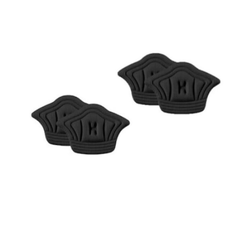 Accesorii incaltaminte - Set 4 branturi pentru calcai cu pernite, Warszawa, Poliester, 5mm, Negru
