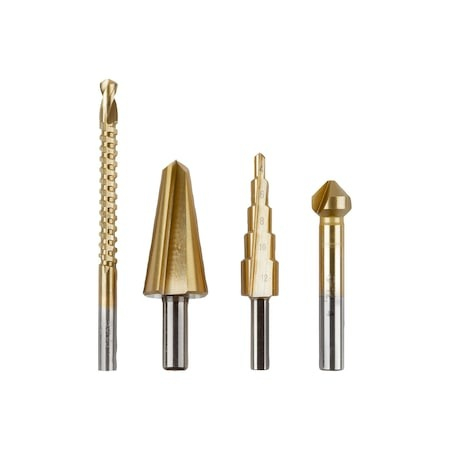 Diverse Unelte - Set 4 burghie universale pentru lucru in lemn si metal