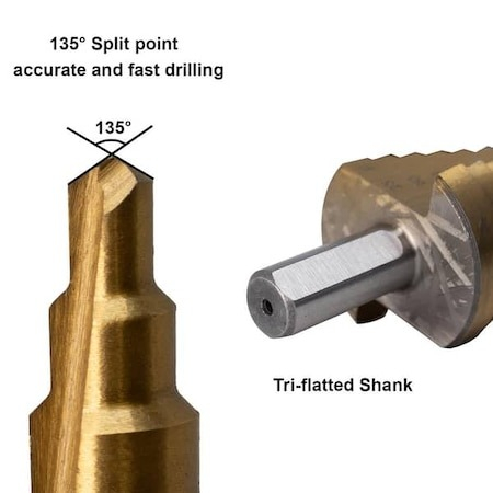 Set 4 burghie universale pentru lucru in lemn si metal [4]