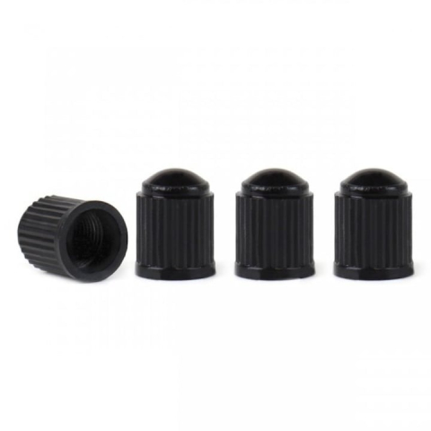 Set 4 capace din plastic universale pentru valva - Negru [1]