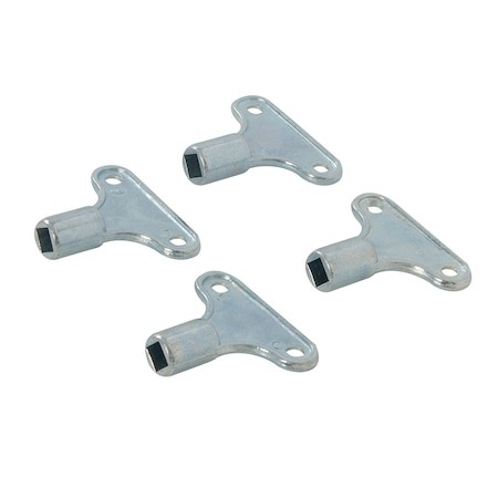 Diverse baie - Set 4 chei din metal pentru aerisirea caloriferelor