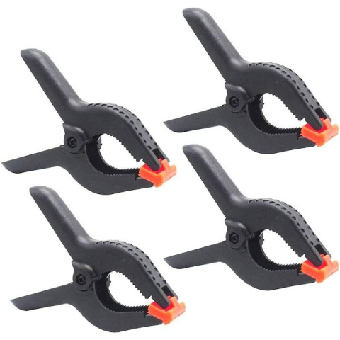Becuri & Accesorii - Set 4 clesti universali pentru diverse prinderi, fundal foto, lungime cleste 16 cm
