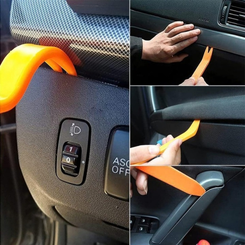 Set 4 leviere portocalii 13.5 / 15.5 / 18 / 20.5 cm pentru demontare panouri auto [1]