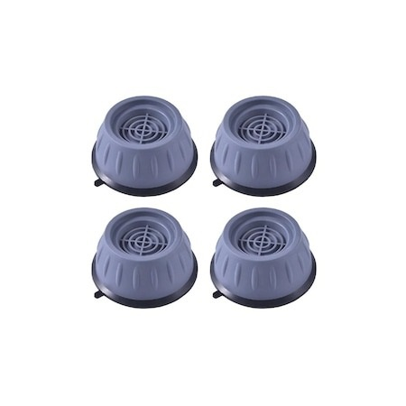 CASA & GRADINA - Set 4 picioare pentru masina de spalat si orice tip de mobilier, anti zgomot, antiderapante,  79 mm