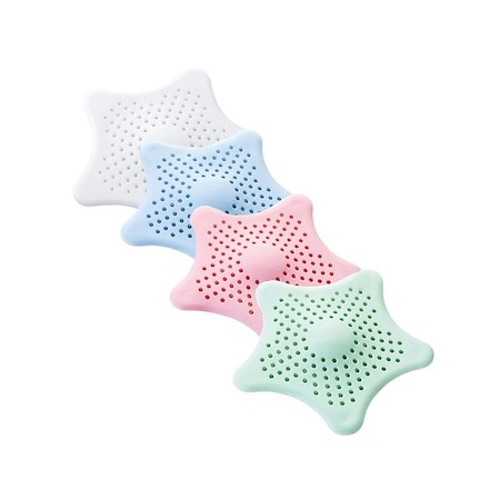 Diverse baie - Set 4 site de protectie sifon,dus,scurgeri,chiuveta,cada 15x15 cm - Multicolor