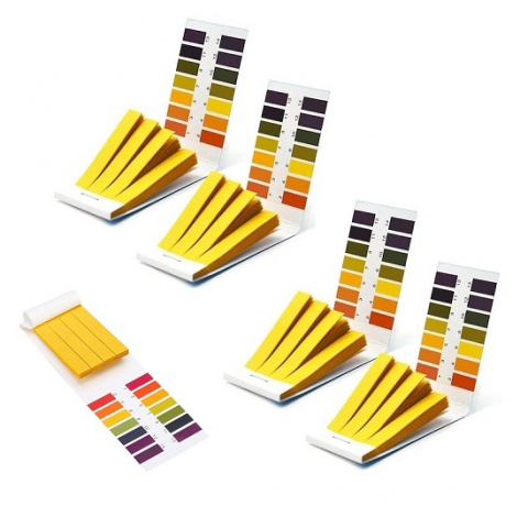 Testere apa - Set 400 hartii,benzi indicatoare pentru masurarea ph-ului din diverse solutii, model 1