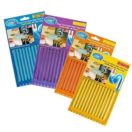 Diverse baie - Set 48 betisoare de uz caznic pentru desfundat sifon si scurgeri - Multicolor