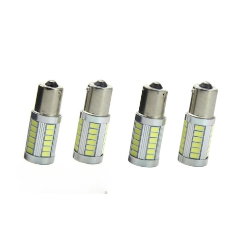 Lumini auto - Set 4x Bec LED universal, auto BA15S, pentru bord, interior, numar, diverse