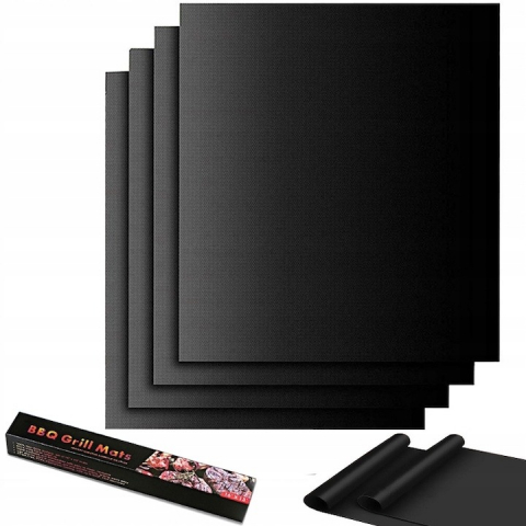 Set 4x Folie antiaderenta pentru cuptor si gratar, reutilizabila [1]