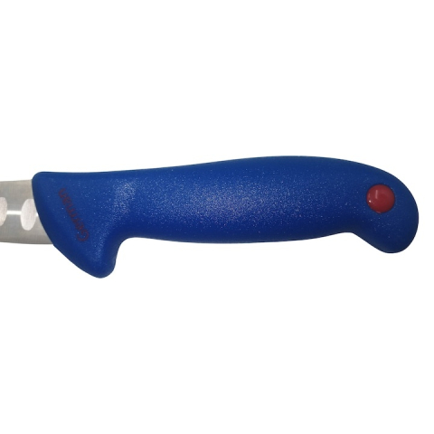 Set 5 cutite bucatar Chef macelarie cu suport magnetic otel inoxidabil 38 cm filetat injunghiat maner albastru [16]