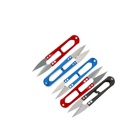 CASA & GRADINA - Set 5 foarfeci multifunctionale pentru ata 10 cm, mini taietoare din otel inoxidabil pentru croitorie, reparatii textile si hobby