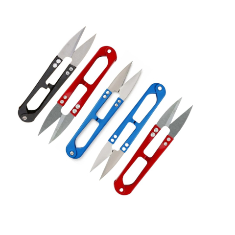 Set 5 foarfeci multifunctionale pentru ata 10 cm, mini taietoare din otel inoxidabil pentru croitorie, reparatii textile si hobby [7]