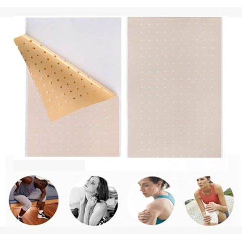 Set 50 buc plasturi termici cu efect de incalzire, confort si relaxare, utilizare externa, pentru zona musculara si spate, 12x18 cm [1]