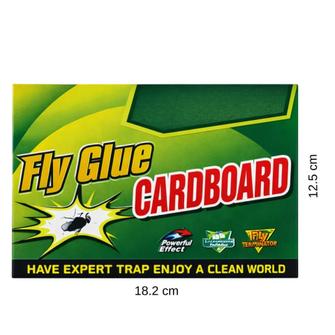 Set 50 capcane lipicioase, culoare verde, 18.2 x 12.5 cm, autoadezive, tip carte, fara miros, non-toxice, din carton, pentru capturarea insectelor si soarecilor [4]
