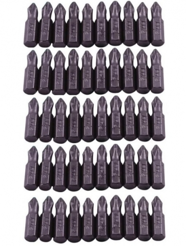 Surubelnite si biti - Set 50 capete bituri PH2 pentru surubelnite, lungime 25 mm