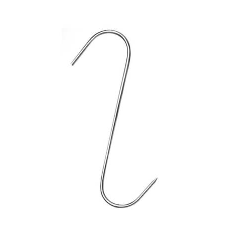 Set 50 carlige pentru suspendat carnea, tip S, otel inoxidabil, 12 cm [5]
