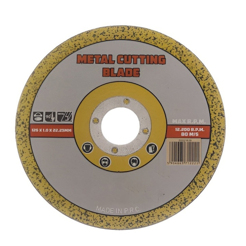 Set 50 discuri pentru taiere si debitare metal, 125 mm, suport universal 22 mm, compatibile cu polizoare unghiulare, taiere precisa si controlata [2]