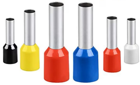 Set 500 pini terminali electrici izolati, ferule tubulare multicolore pentru sertizare cabluri, diferite dimensiuni, cutie organizatoare [3]