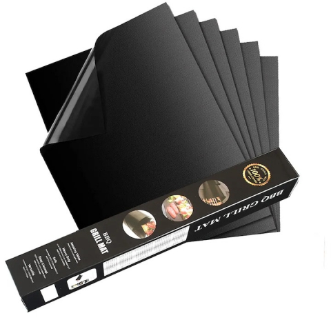 Diverse bucatarie - Set 5x Folie antiaderenta pentru cuptor si gratar, reutilizabila