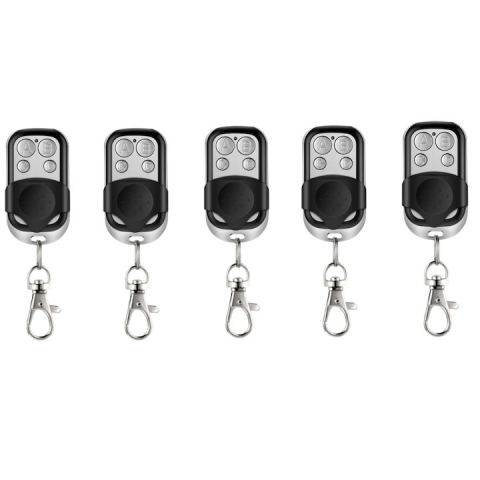 ELECTRONICE - Set 5x Telecomanda universala cu functie de invatare, usi de garaj, porti, aparatura electrocasnica, diverse